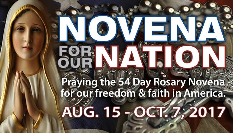 Prayer Warriors Needed: Novena for Our Nation & Our Church 2019!